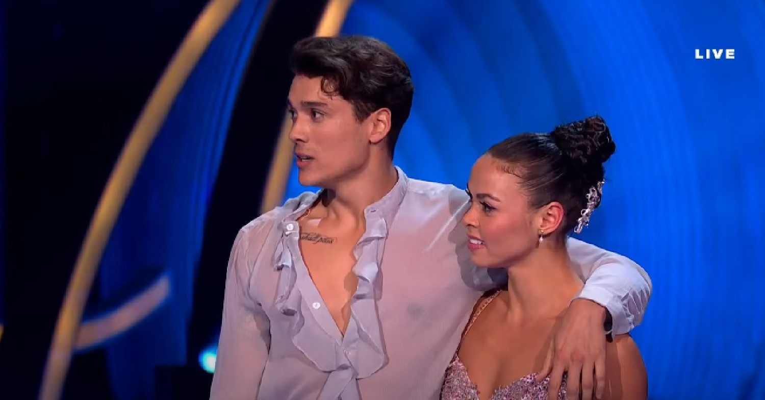 Miles and Vanessa on Dancing On Ice