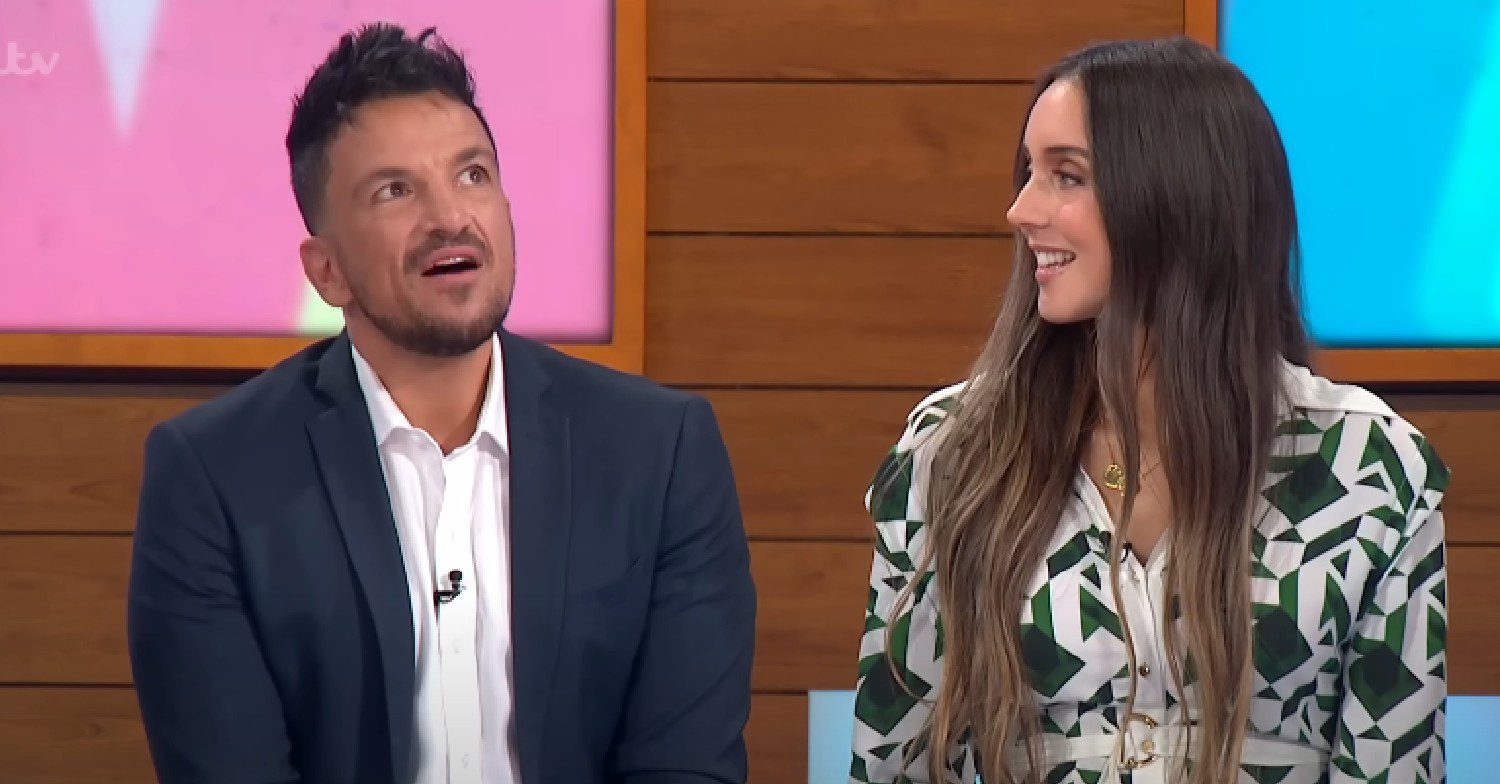 Peter Andre and wife Emily on Loose Women