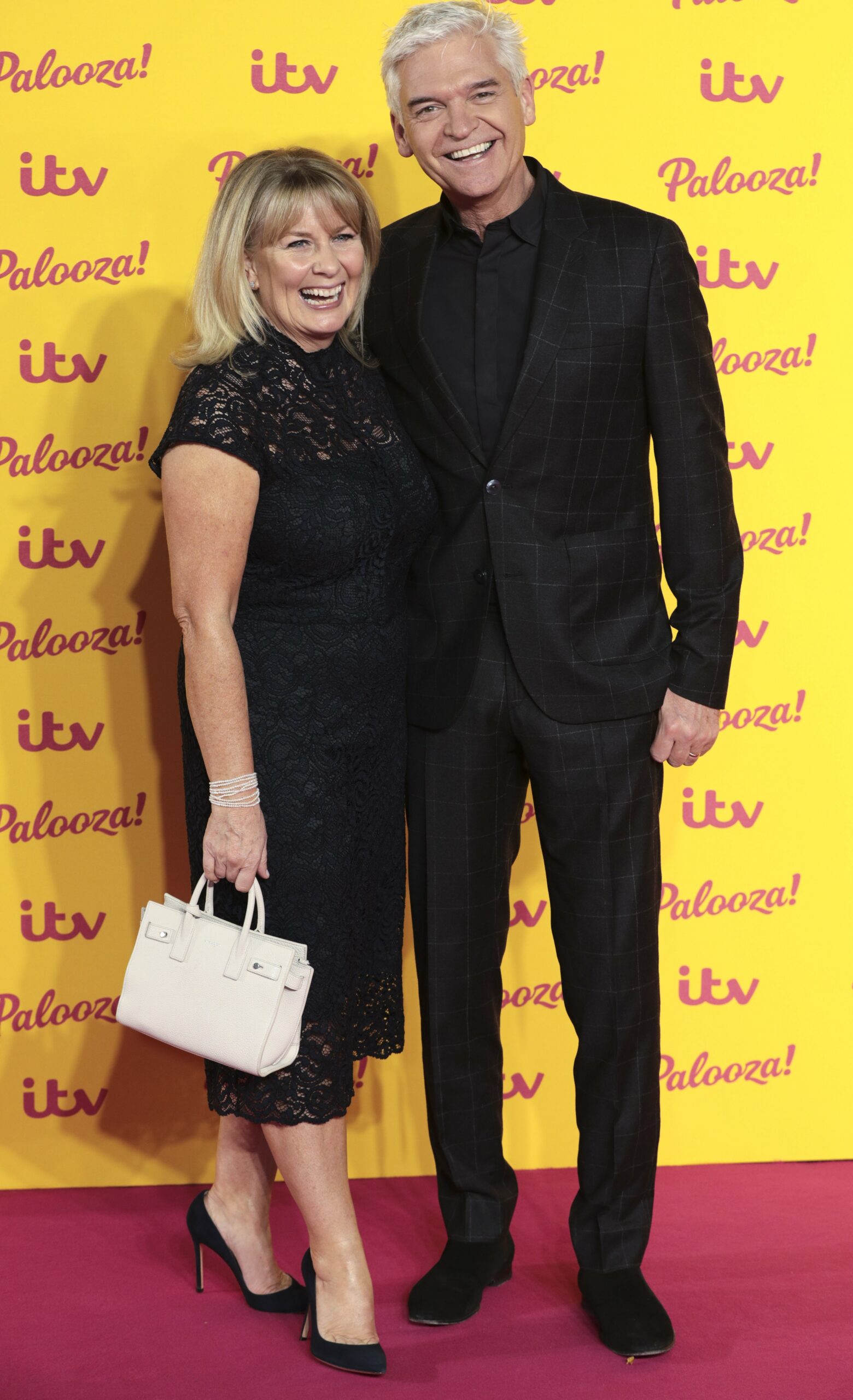 Phillip Schofield and wife Stephanie at the ITV Palooza