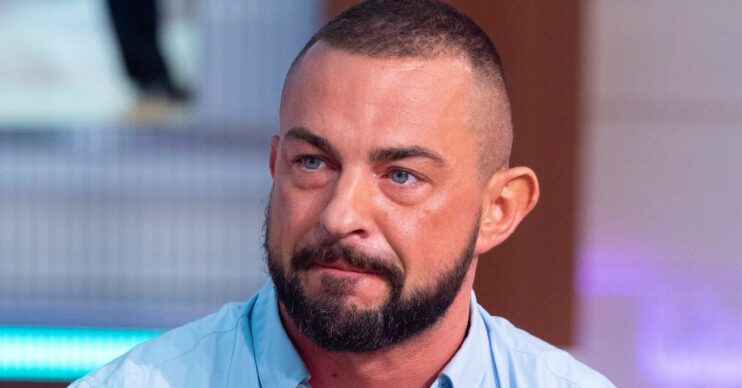 Robin Windsor looking sad on GMB