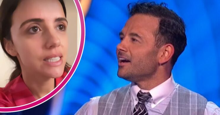 Lucy Mecklenburgh on Instagram and Ryan Thomas on Dancing On Ice