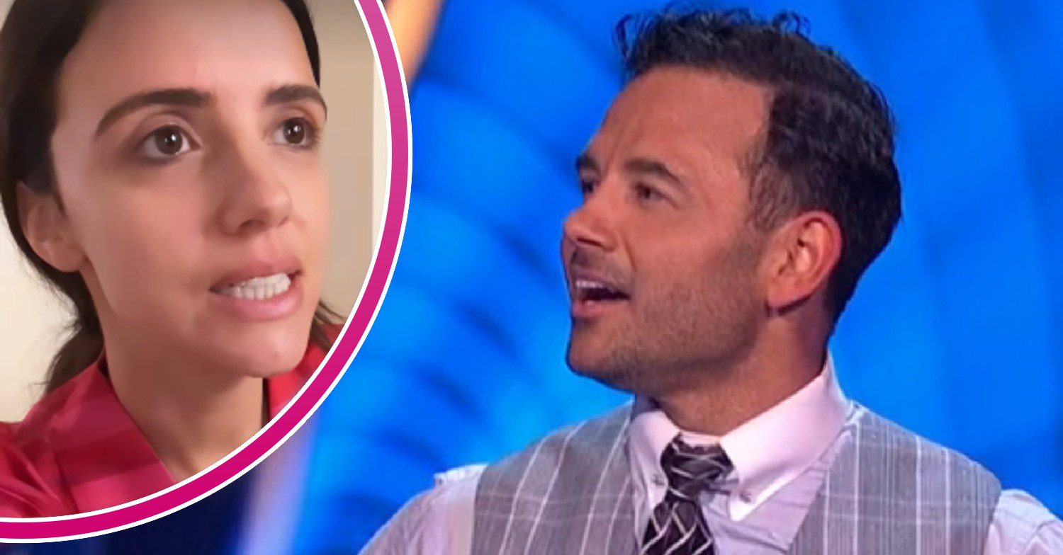 Lucy Mecklenburgh on Instagram and Ryan Thomas on Dancing On Ice