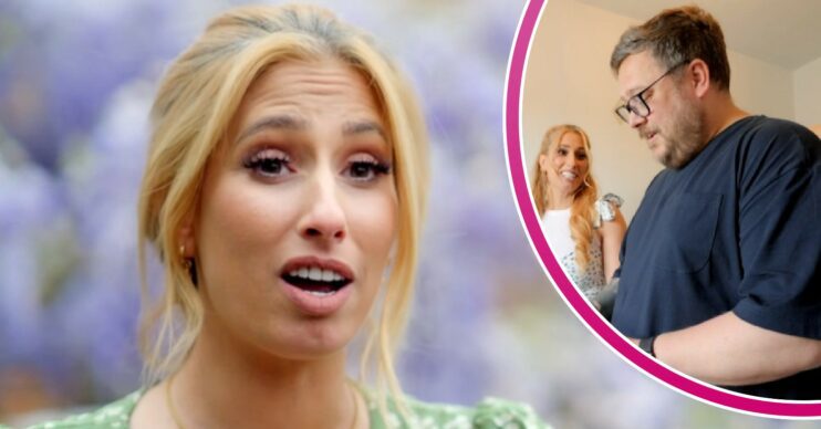 Stacey Solomon and guest on Sort Your Life Out