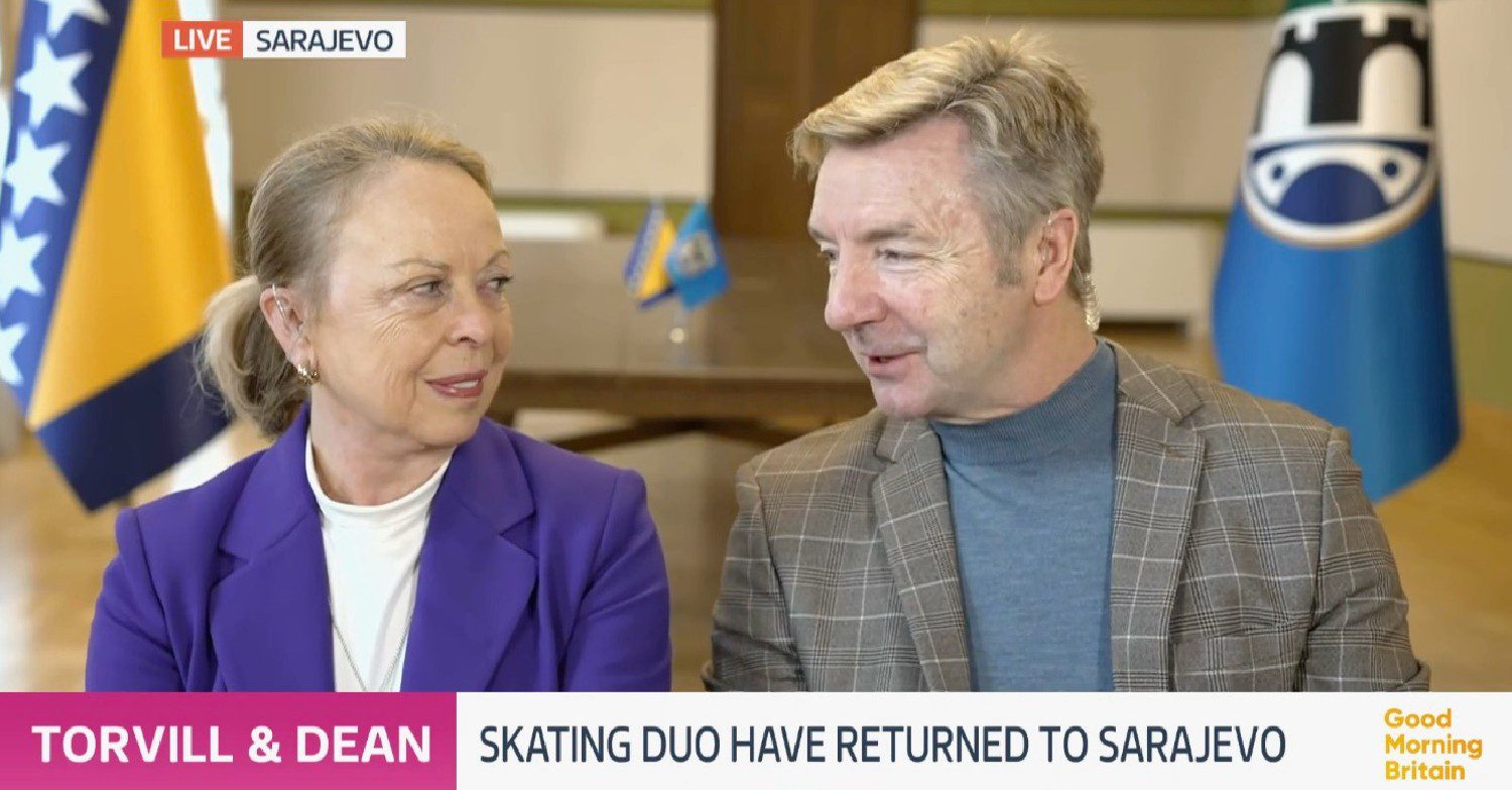 Torvill and Dean on GMB