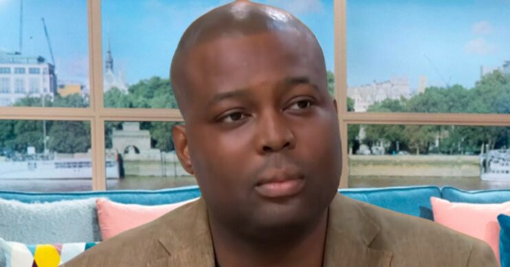 A dr looking straight faced on This Morning
