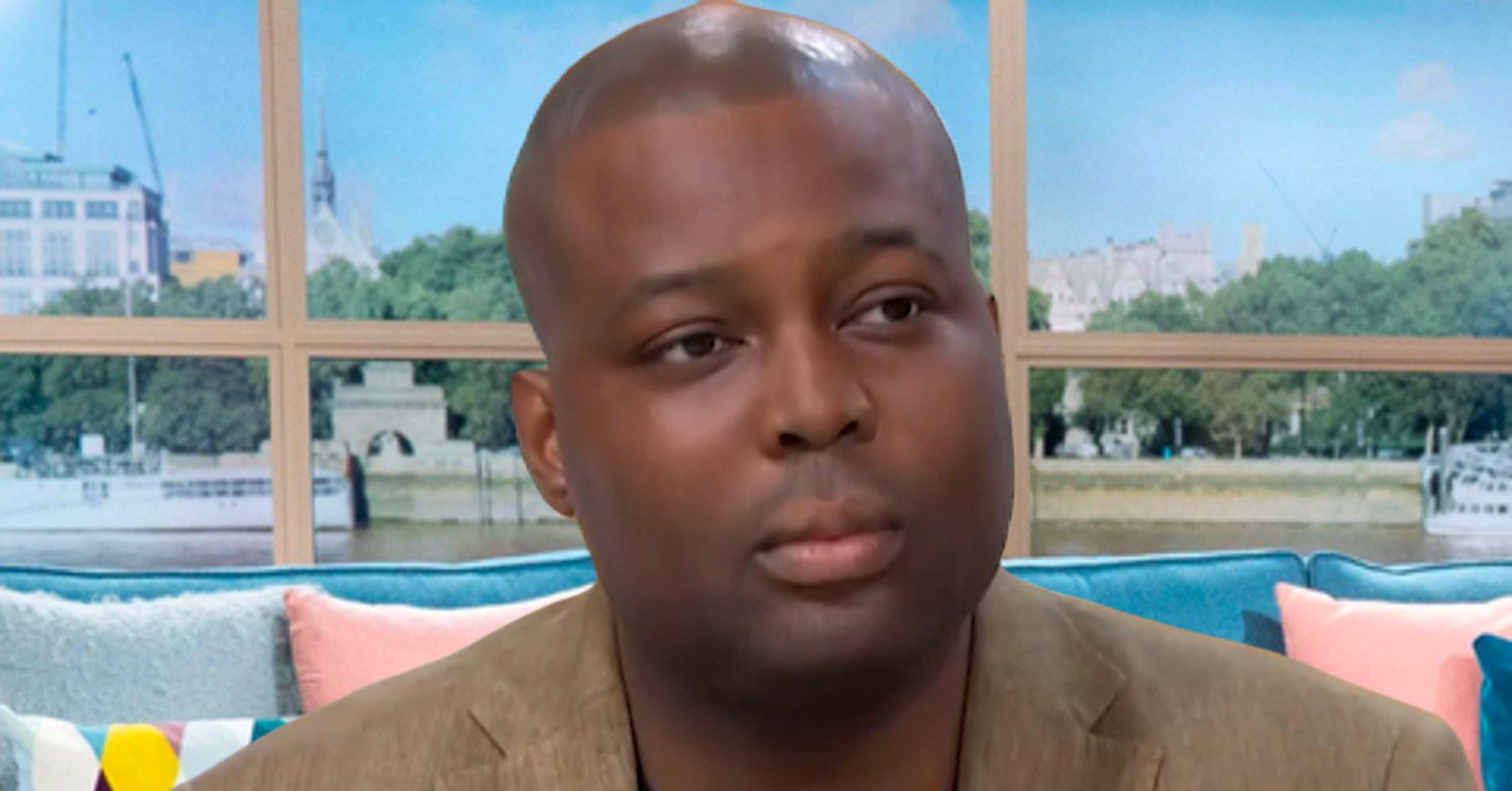 A dr looking straight faced on This Morning