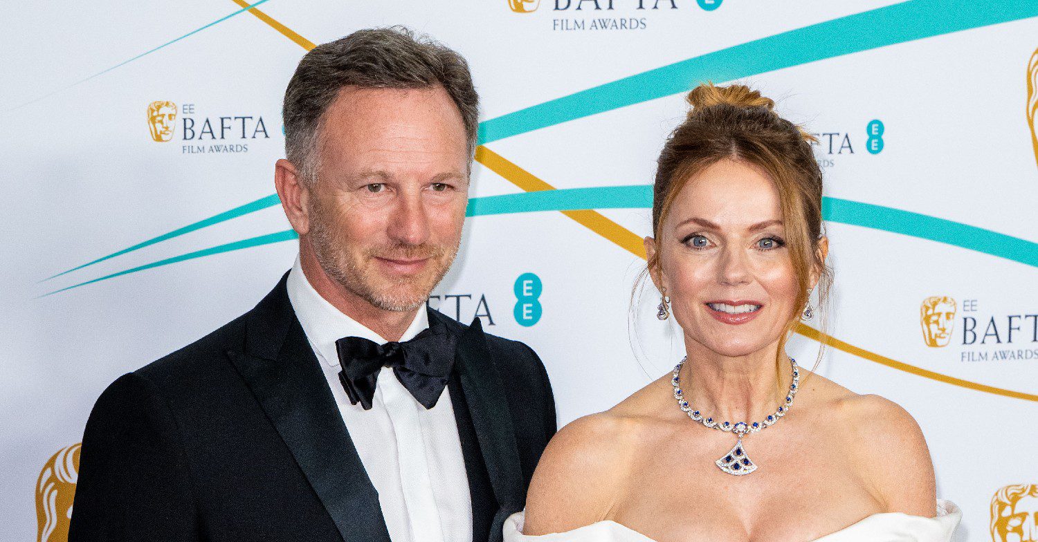 Christian Horner and Geri Halliwell