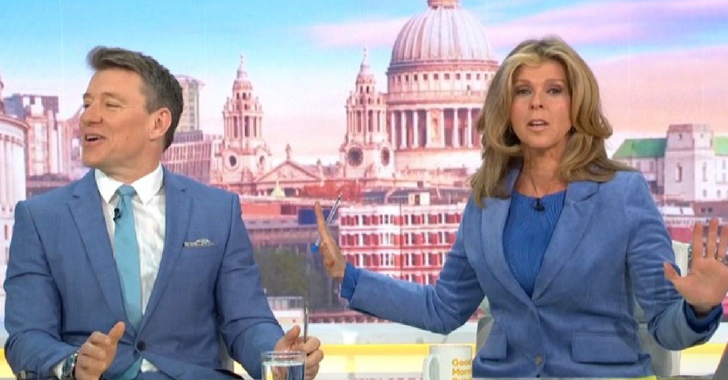 Ben Shephard and Kate Garraway on Good Morning Britain