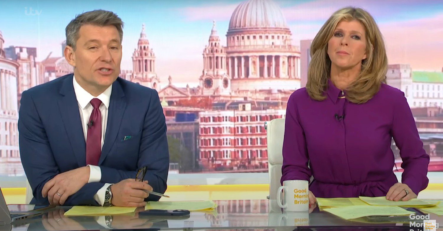 Ben Shephard and Kate Garraway on GMB 