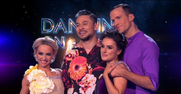 Dancing On Ice Amber Davies and Ricky Norwood