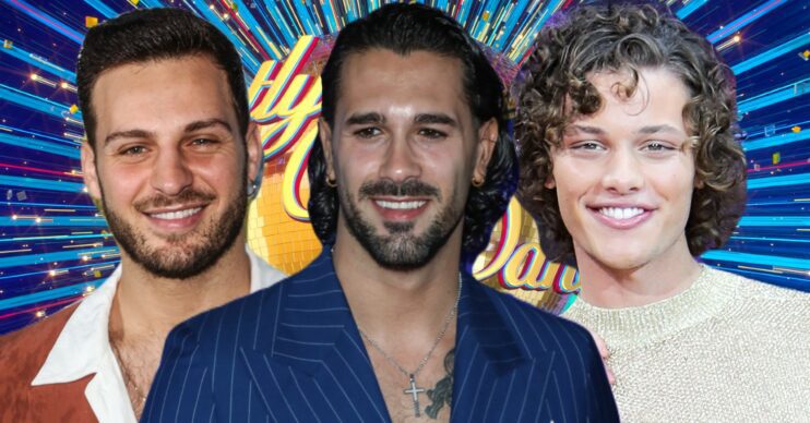 Strictly logo with Vito, Graziano and Bobby