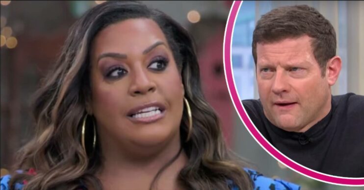 Alison Hammond looks dramatic on Bake Off, Dermot O'Leary looks unsure on This Morning