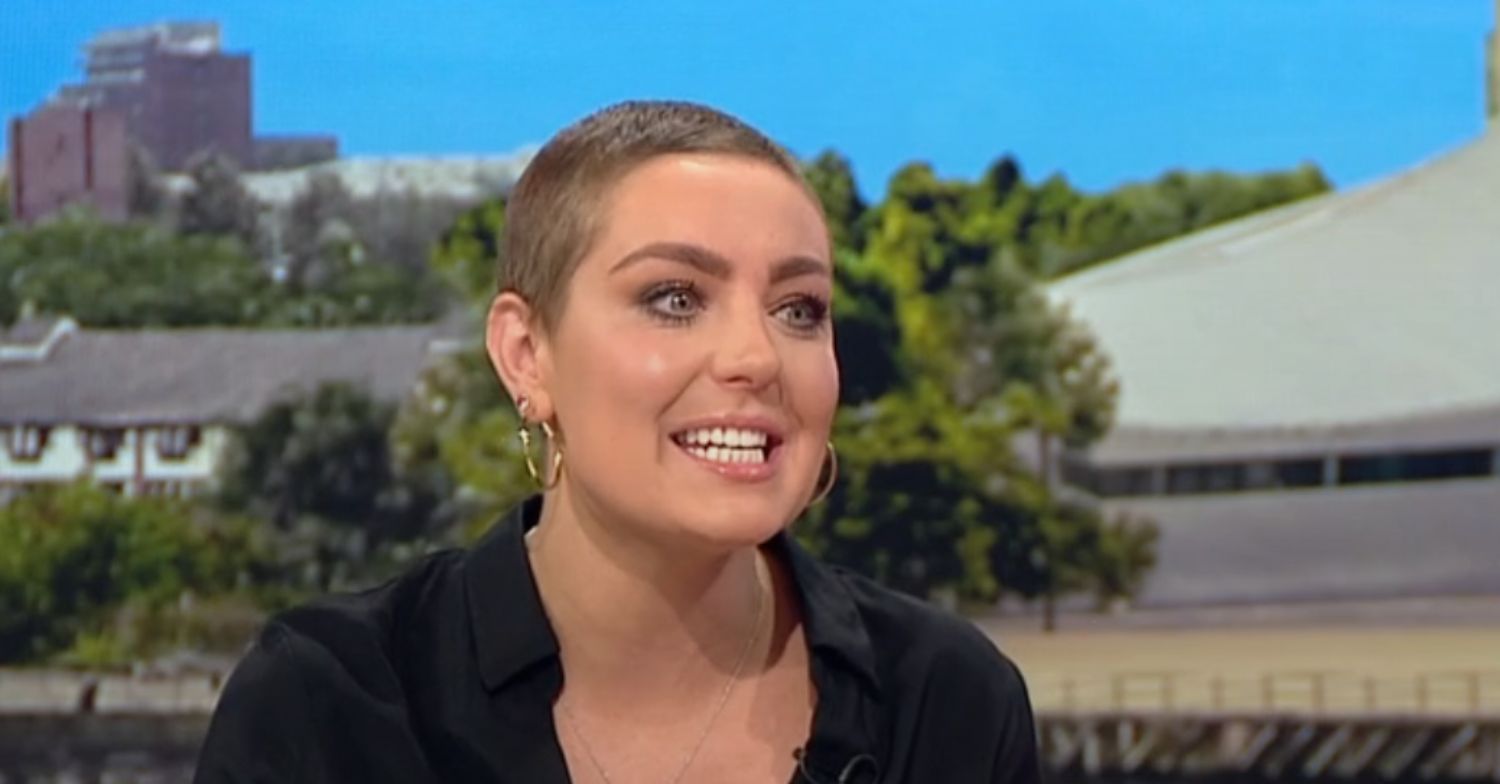 Amy Dowden on BBC Breakfast