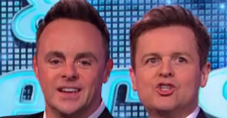 Ant and Dec on Saturday Night Takeaway