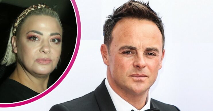Lisa Armstrong and Ant McPartlin both look stern