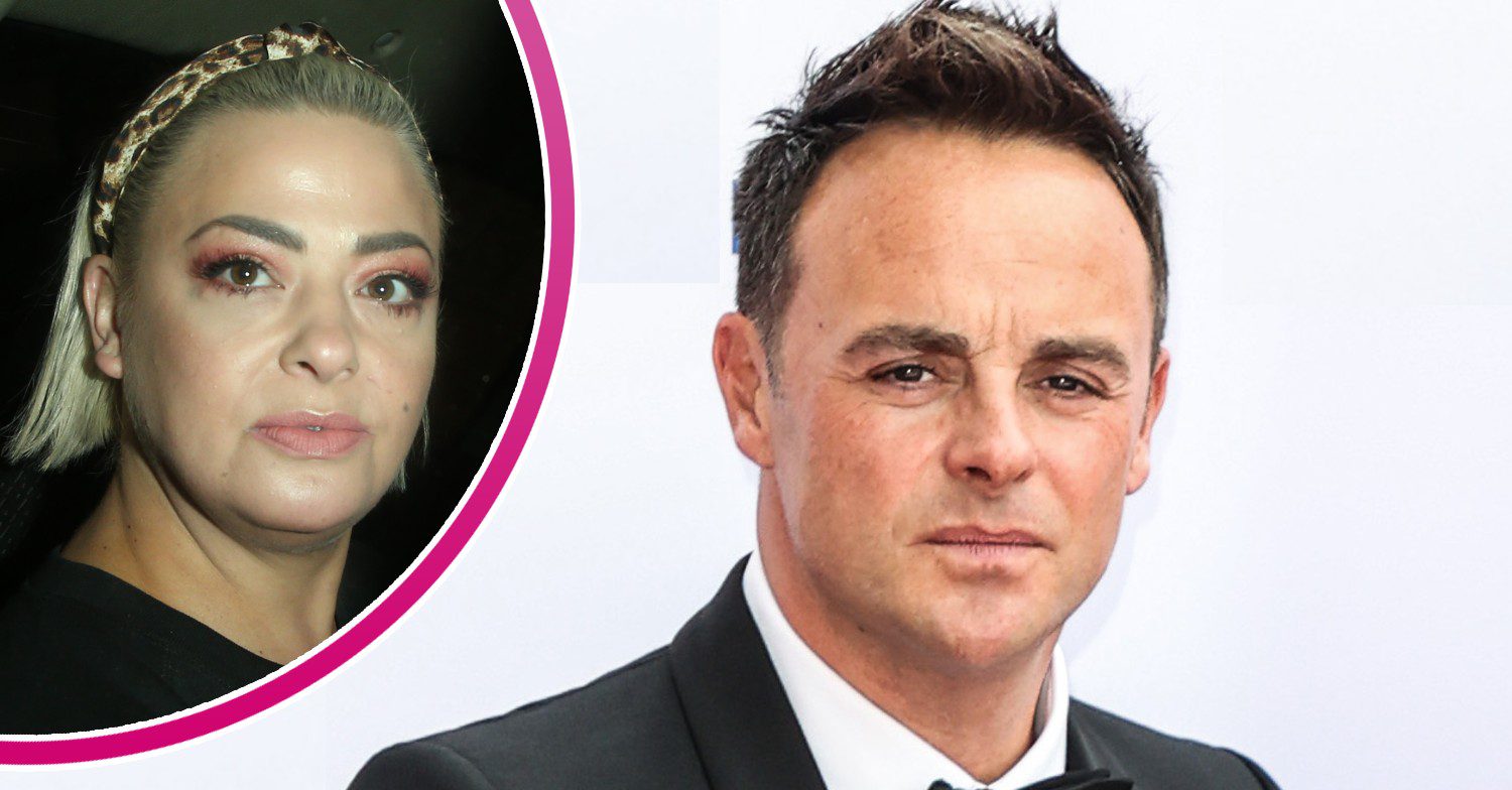 Lisa Armstrong and Ant McPartlin both look stern