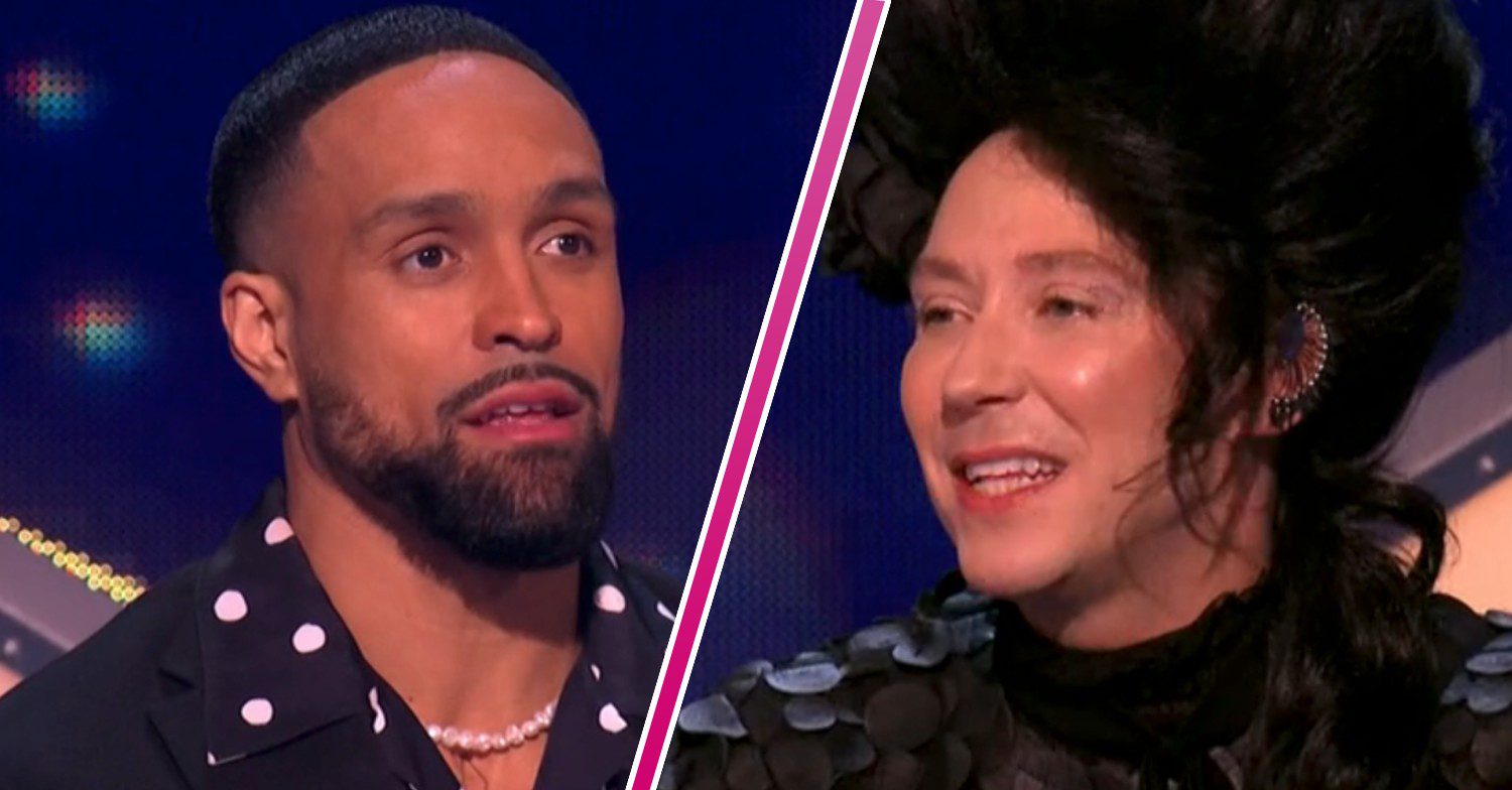 Ashley Banjo and Johnny Weir on Dancing On Ice