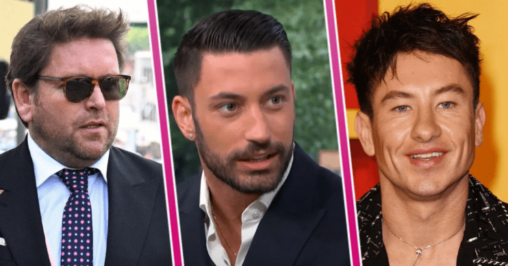 Barry Keoghan Giovanni Pernice and James Martin ED comp