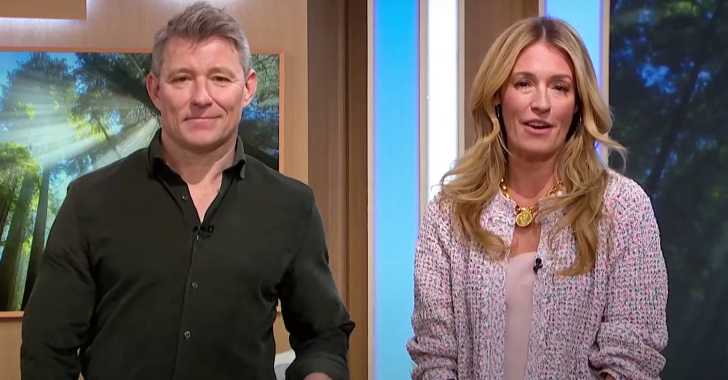Ben Shephard and Cat Deeley co-hosting This Morning