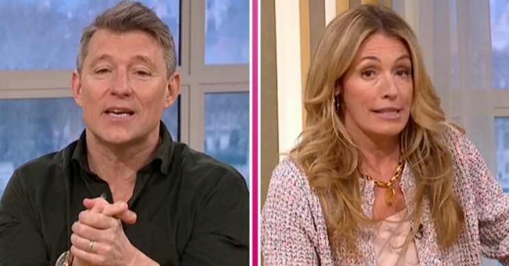 Cat Deeley and Ben Shephard hosting This Morning today