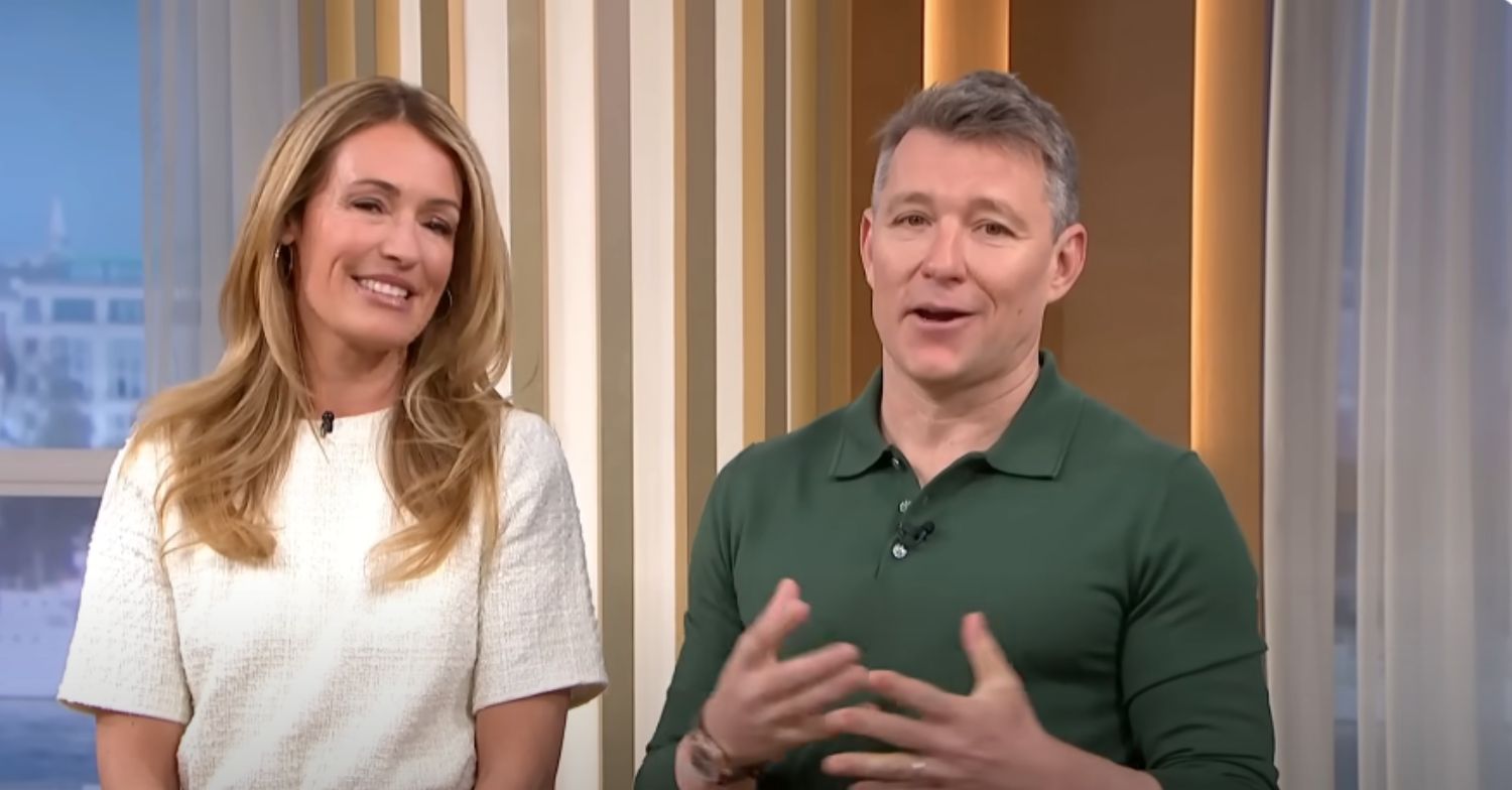 Cat Deeley and Ben Shephard presenting This Morning