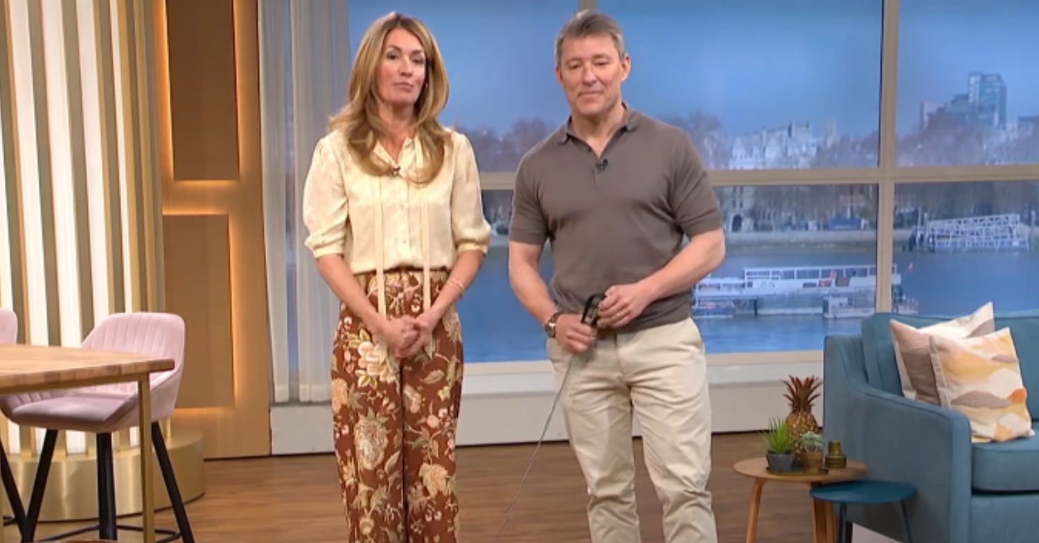Cat Deeley and Ben Shephard presenting This Morning