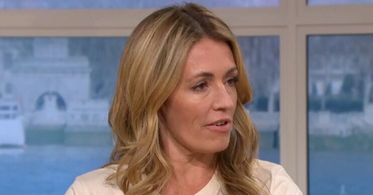 Cat Deeley speaking on This Morning today