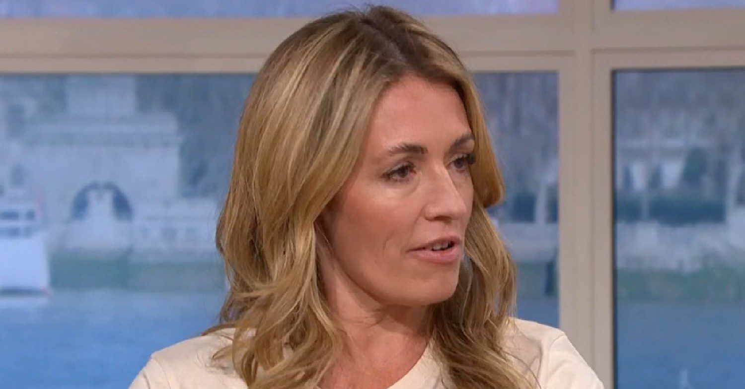 Cat Deeley speaking on This Morning today