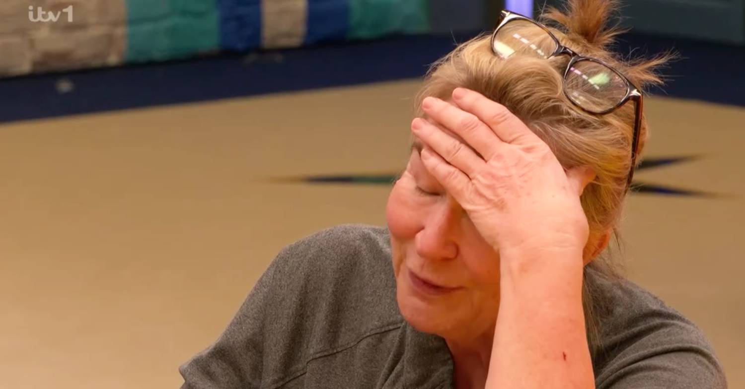 Fern Britton reacts