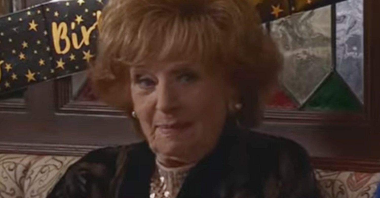 Coronation Street's Rita is in the pub on her birthday