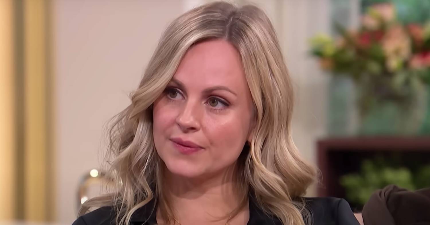 Tina O'Brien looks serious