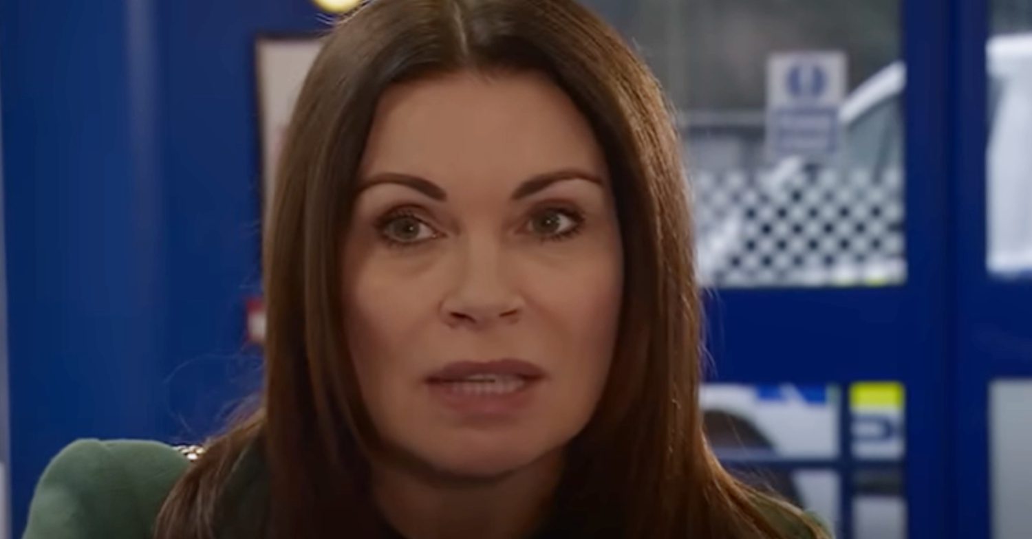 Coronation Street's Carla is at the police station