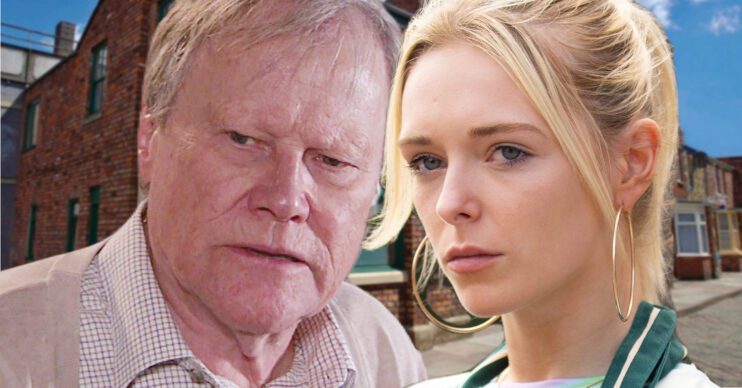 Coronation Street's Roy, Lauren, the background of the Rovers