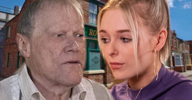 Coronation Street's Roy, Lauren, the background of the Rovers