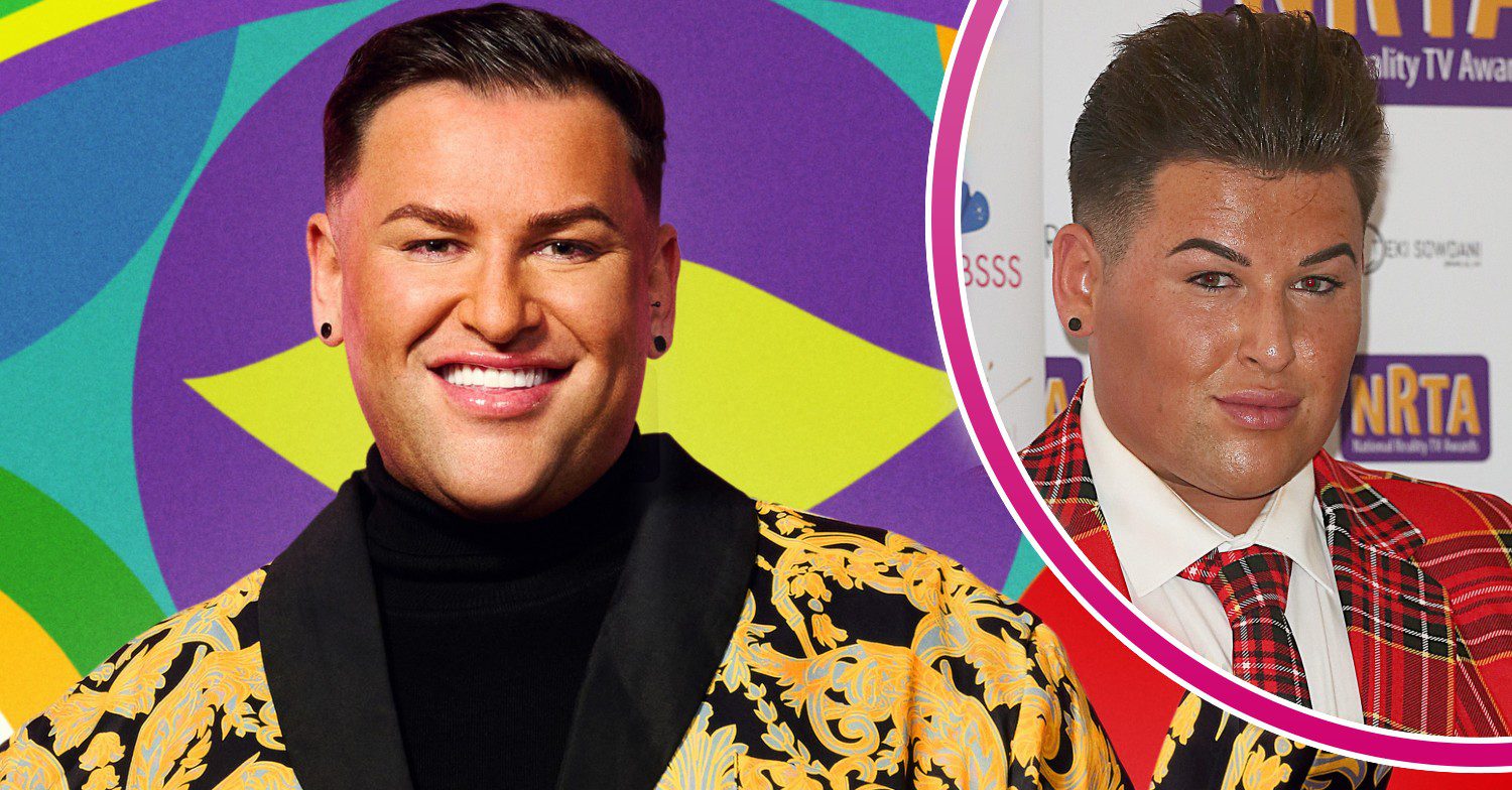 David Potts in Celebrity Big Brother promo pic and at 2018 event