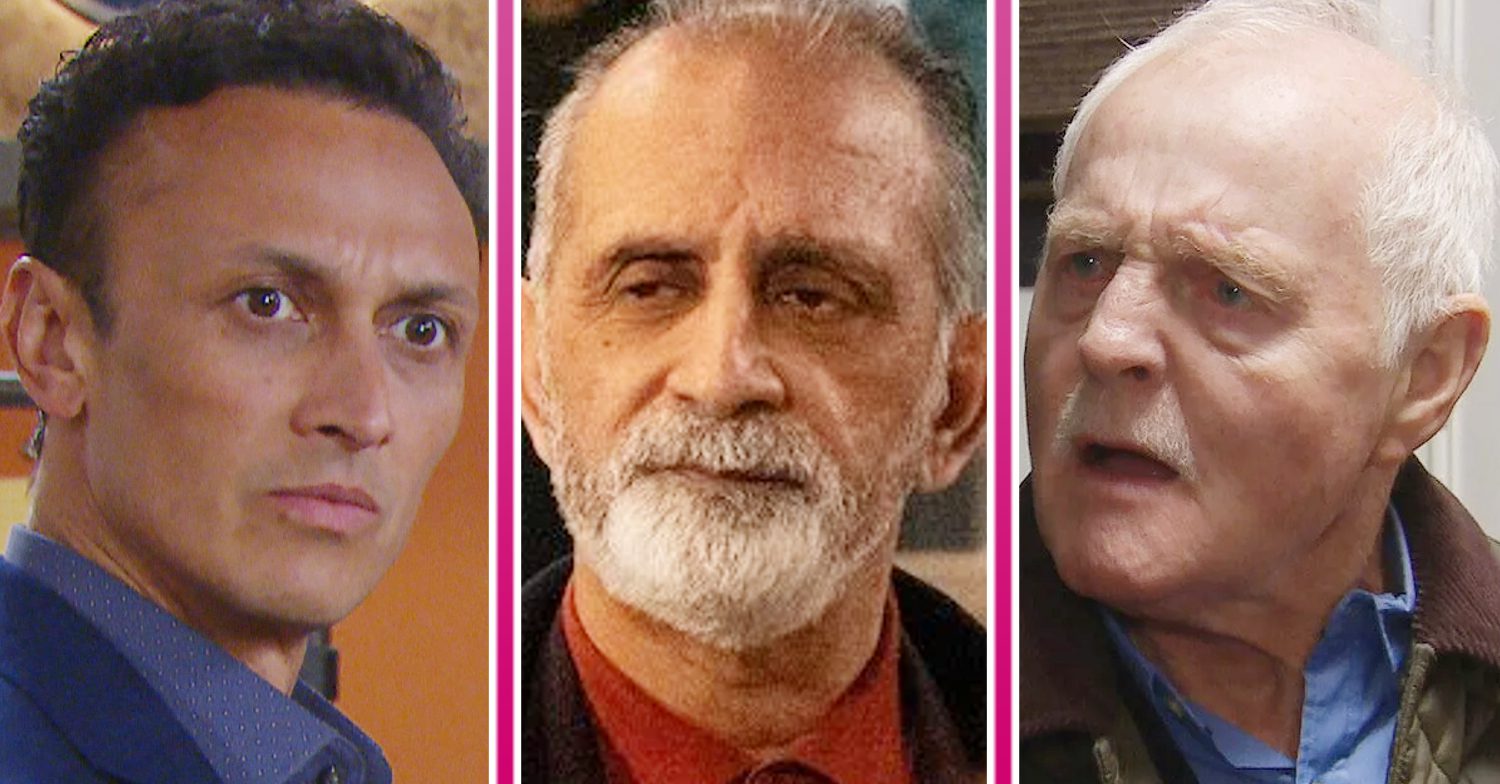 Emmerdale's Jai, Amit and Eric