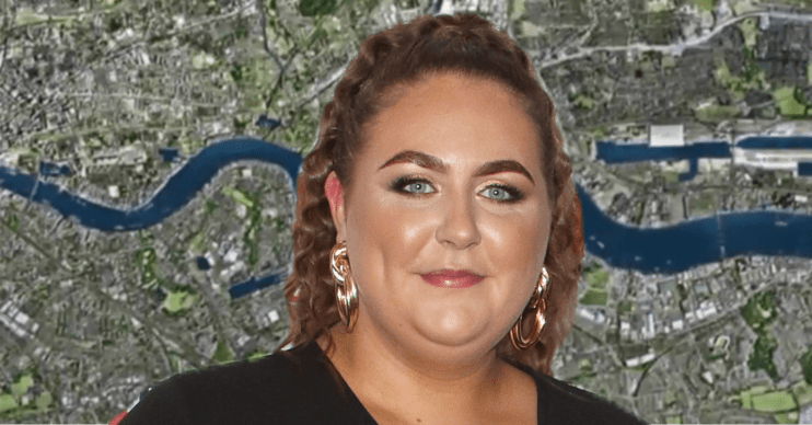 Clair Norris from EastEnders on the show background, comp image (Credit: CoverImages/BBC/Comp ED!)