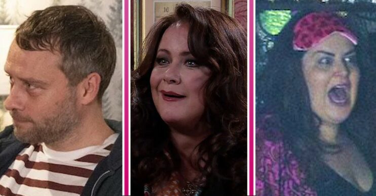 Coronation Street spoilers comp image: Paul, Christina, Glenda (Credit: ITV/Comp ED!)