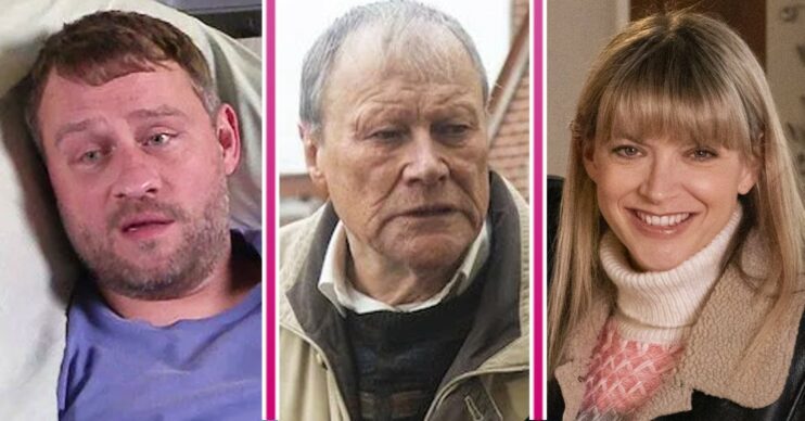 Coronation Street comp image: Paul, Roy, Violet (Credit: ITV/Comp ED!)