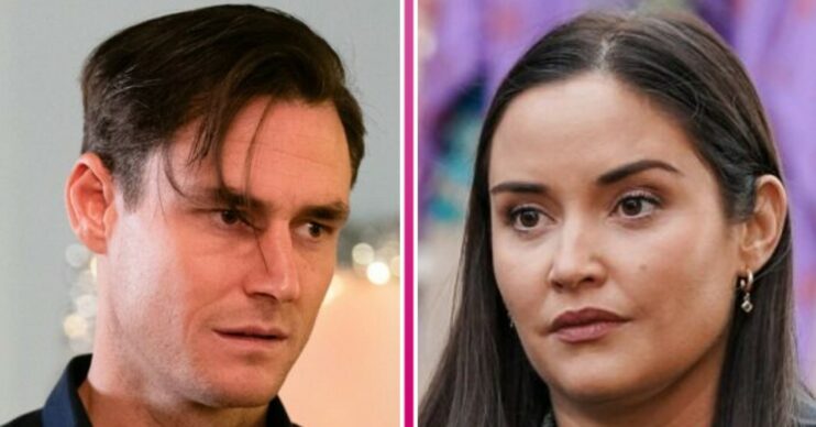 EastEnders spoilers tonight comp image: Zack and Lauren (Credit: BBC/Comp ED!)