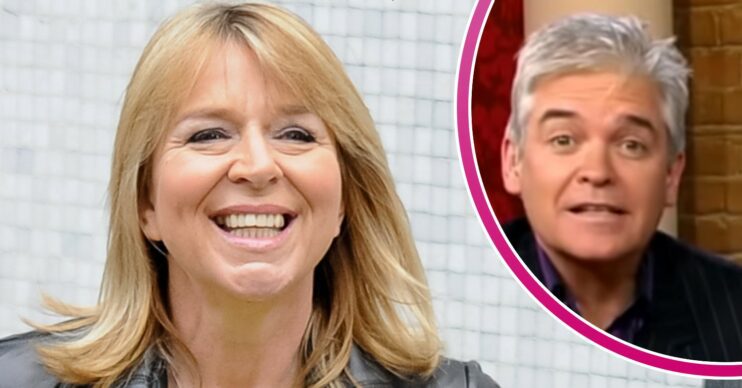 Comp image of Fern Britton smiling and Phillip Schofield (Credit: Cover Images/ITV/Comp ED!)