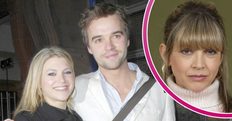 Jenny Platt and Rupert Hill with a drop in of Violet Wilson in Coronation Street (Credit: SplashNews.com/Comp ED!)