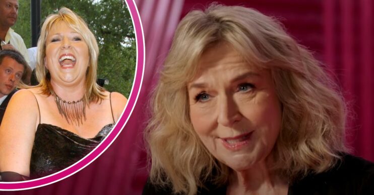 Fern Britton smiling in 2004 and star on Celebrity Big Brother