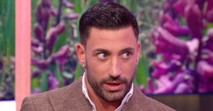 Giovanni Pernice looks surprised