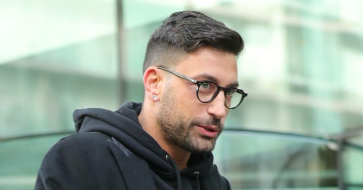 Giovanni Pernice wears glasses