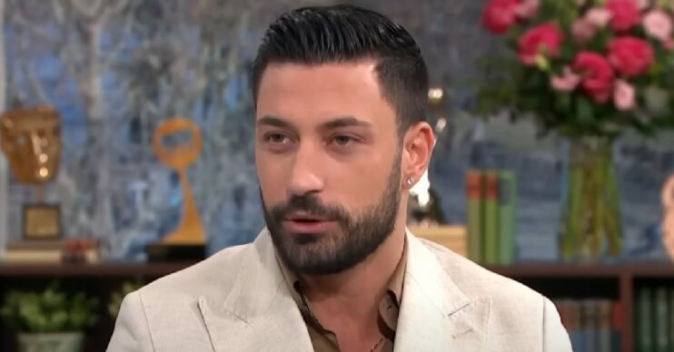 Strictly star Giovanni Pernice speaking on This Morning