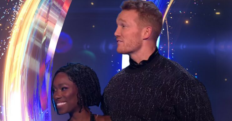 Vanessa James and Greg Rutherford on Dancing On Ice