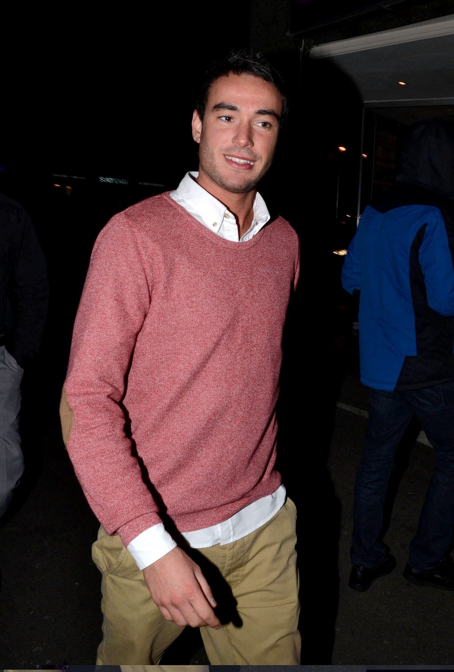 Jack Tweed on night out