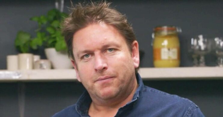 James Martin looks at the camera