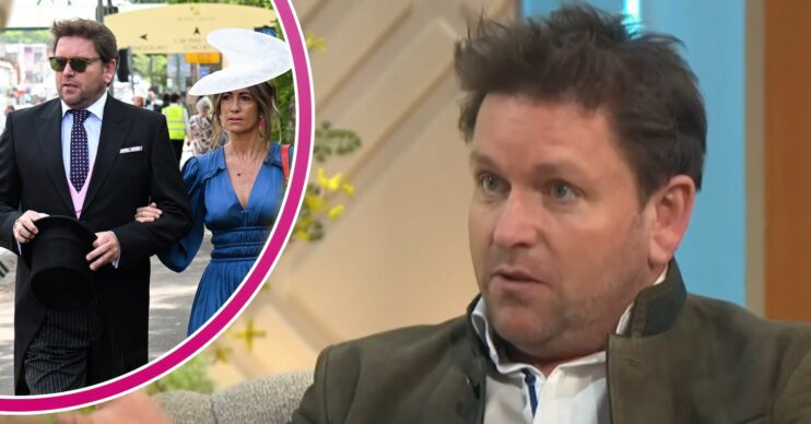 James Martin on Lorraine and walking alongside girlfriend Louise Davies